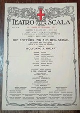 Locandina Teatro Alla Scala 07 Marzo 1978