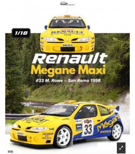 Renault megane maxi rally - renault,