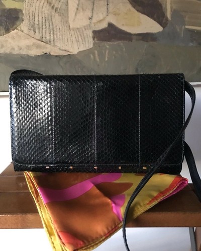 Borsa pitone vintage - in,