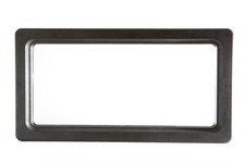 Finestra/porta garage nera RAL