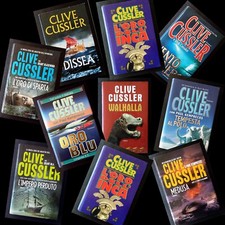 Assortimento libri di Clive Cussler - Libro/i a scelta, Ed. Longanesi/MondoLibri