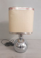 LAMPADA CROMATA ANNI 70 CON