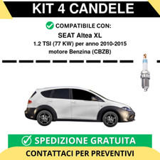 KIT 4 CANDELE per SEAT Altea
