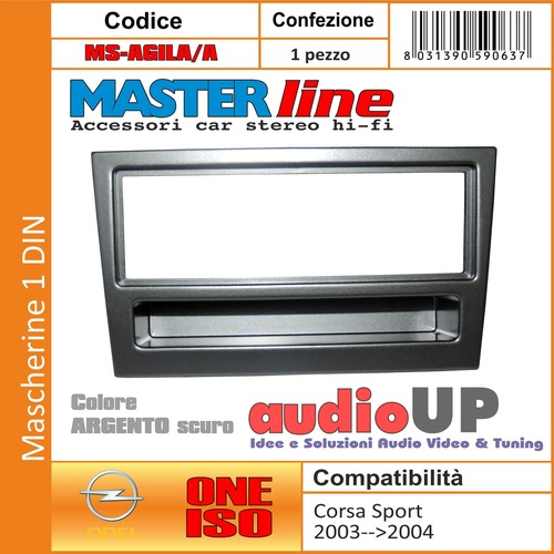 Mascherina autoradio din - mascherina, 1