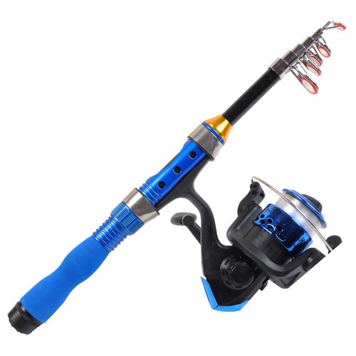 Kit canna pesca telescopica - kit,