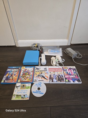 Nintendo wii console blu - nintendo,