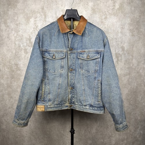 Giacca denim vintage marlboro - giacca,