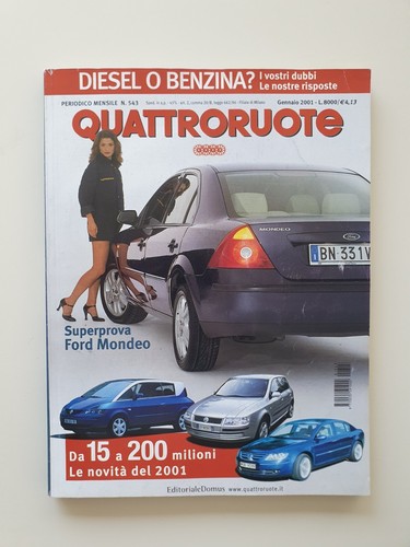 Rivista quattroruote 543 - quattroruote, n