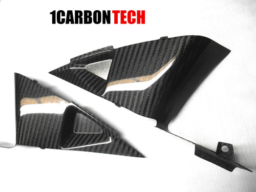 Carbon fiber side trim - side,