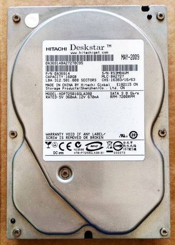 Hitachi deskstar - hitachi,
