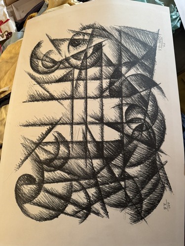 Litografia gerardo dottori - litografia,