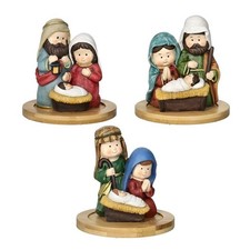 Mini Natività Presepe Natalizio 13 cm BRANDANI Idea Regalo Natale Sacra Famiglia
