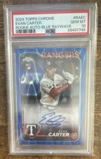 2024 Topps Chrome Evan Carter
