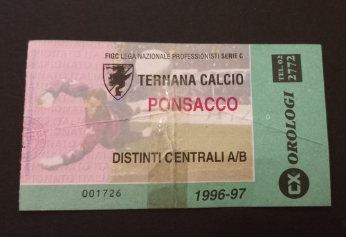 Biglietto ternana calcio - biglietto,