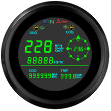 85MM Nero LCD GPS Tachimetro