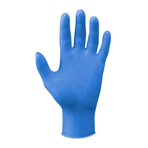 Guanti nitrile blu prof - guanti,