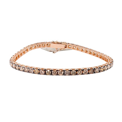 Bracciale tennis lusso oro - tennis, in