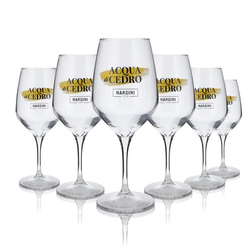 Set bicchieri vino - 6, da