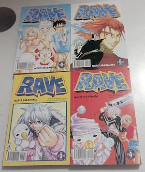 Manga rave vol 4 5 - rave, vol.3/4/5/6