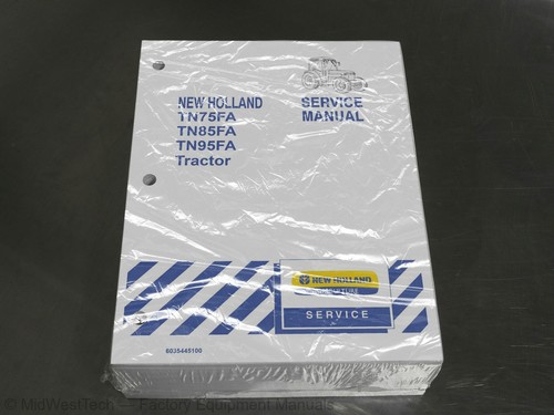 New holland tn75fa - holland, tn85fa