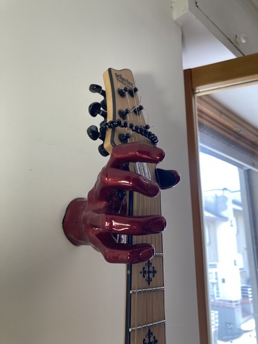Guitargrip hand red poggia - -,