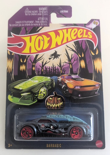Hot wheels barbaric halloween - wheels,