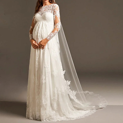 Abito sposa elegante impero - abito, da