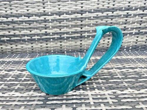 Grande vaso fioriera turchese - grande,