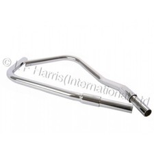 TRIUMPH TRIDENT T150V 1973 SU TUBI DI SCARICO 71-3812/5 MADE IN UK LF HARRIS