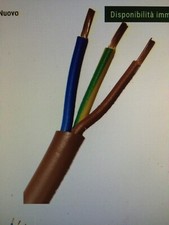 Cavo FS18OR18 Antifiamma 3x1,5 MMQ Colore marrone Matassa 100 Mt Ex Fror