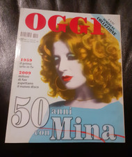 OGGI - N.1 - 02/2009 - NUMERO SPECIALE - 50 ANNI CON MINA DA COLLEZIONE (AF27)