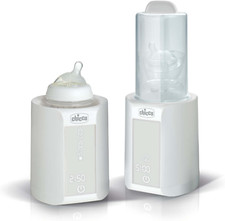 Scalda Pappa E Scaldabiberon per Neonato 2In1, Funzione Timer E Scongelamento, F