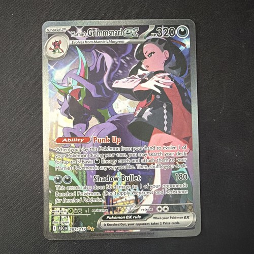 Carta pokémon tcg marnie - tcg, marnie's