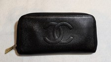 Portafoglio chanel autentico - chanel,