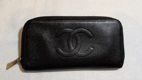 Portafoglio chanel autentico - chanel,