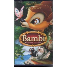 Bambi vhs walt disney univideo - vhs,