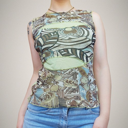 Canotta promod maglia floreale - promod,