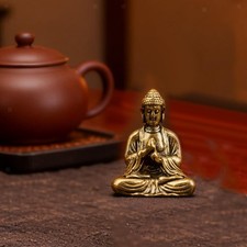 Mini Statua In Ottone Del