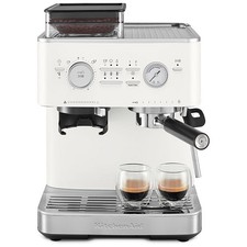 KitchenAid 5KES6551EPL Porcellana bianca, Macchina per caffè espresso sem