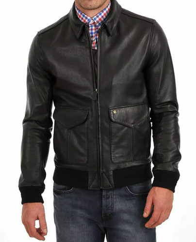 Giubbotto bomber uomo pelle - uomo,