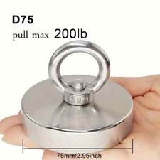 Gancio magnetico da pesca in