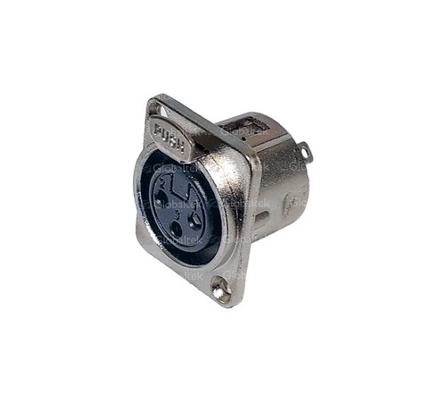 Connettore xlr cannon poli - connettore,