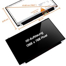 Display LED 15,6" lucido