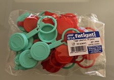 160 Tappi in Plastica Colorati