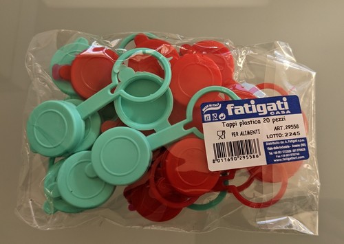 160 tappi plastica - tappi, in
