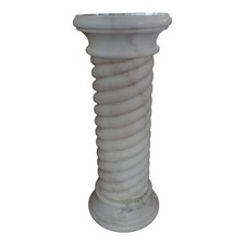Colonna in Marmo bianco cm