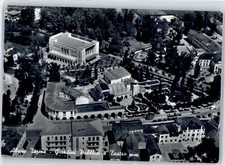 51096716 - Abano Terme Bagni Veduta Aerea, Giardini Pubblici e Teatro Padova