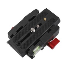Adattatore morsetto sgancio rapido per Manfrotto per 501 500AH 701HDV 503HDV Q5 Accesso