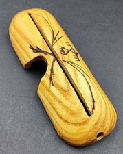 Occhiali da neve in legno