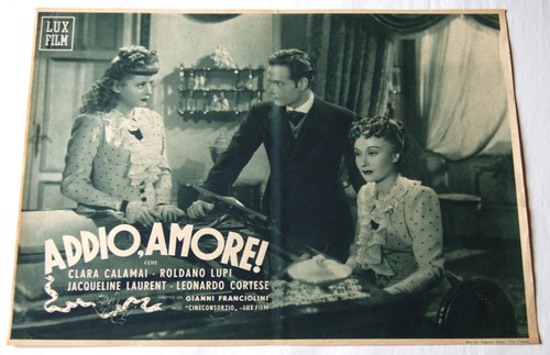 Fotobusta film addio amore - fotobusta,
